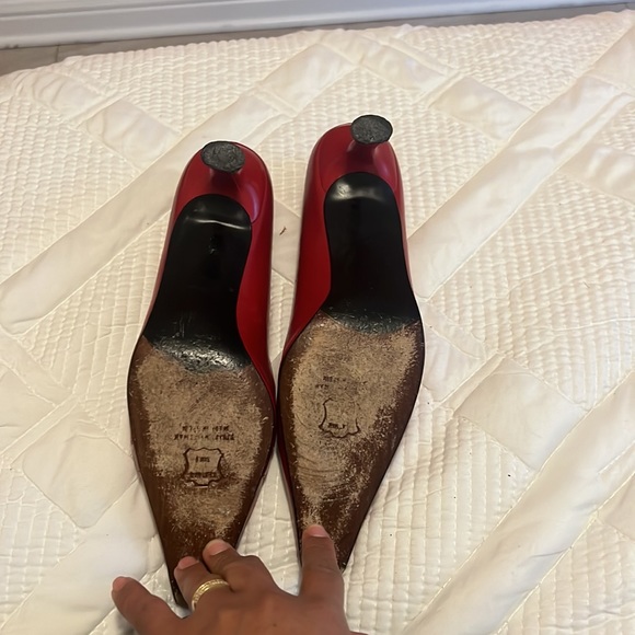 Red Stuart Weitzman women shoes - Picture 6 of 6